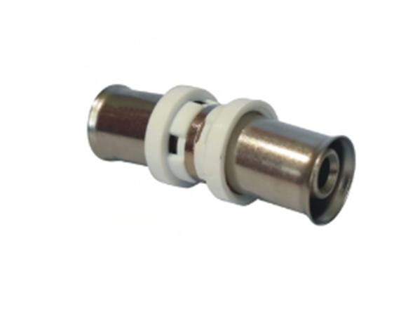 Пресс-фитинг. Муфта никелерованная Ø26*26" F-S2626N TIM