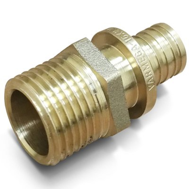 VM51211 Муфта латунная Varmega Slide-fit 16х1/2 НР 